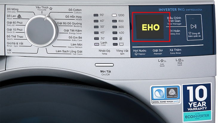 Sửa Lỗi EHO trên máy giặt Electrolux