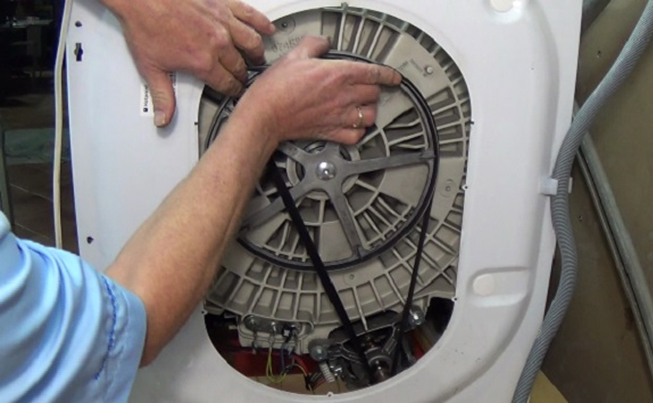 Cách tự thay dây curoa cho máy giặt tại nhà
