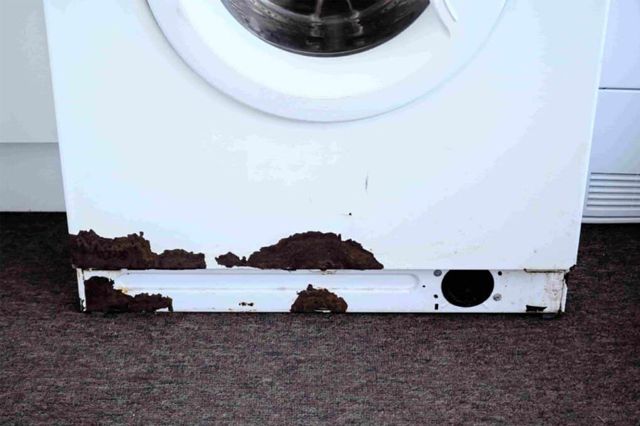 Làm thế nào loại bỏ gỉ sét máy giặt đơn giản, nhanh chóng?
