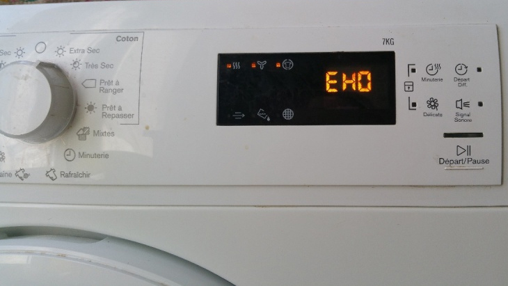 Lỗi EHO máy giặt Electrolux là gì? Nguyên nhân và cách khắc phục lỗi EHO